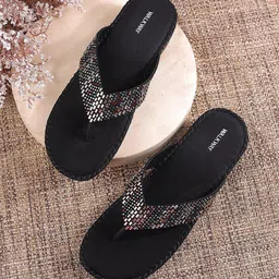 WALKWAY by Metro Embellished Open Toe Comfort Heels-30