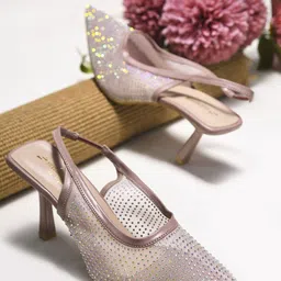 Try Me Party Stiletto Mules-29