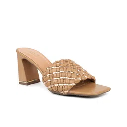 Inc 5 Textured Open Back Party Block Heels-image-6