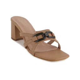 CORSICA Embellished Open Toe Block Heels image 2