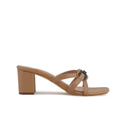 CORSICA Embellished Open Toe Block Heels image 3