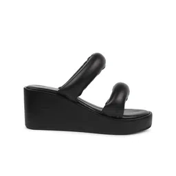 JM Looks Open Toe Wedge Heels image 4