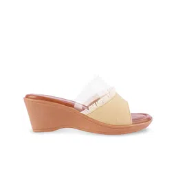Try Me Colourblocked Party Block Mules image 5