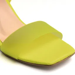 Dapper Feet-Fancy Nancy Open Toe Block Heels With Backstrap image 5