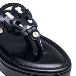 Dapper Feet-Fancy Nancy Embellished T- Strap Flatform Heels image 2