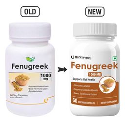 Biotrex Fenugreek (1000 mg),  60 capsules -16