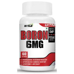 NutriJa Boron 6mg,  60 capsules -92