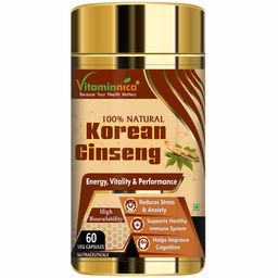 Vitaminnica Korean Ginseng,  60 veggie capsule(s) -14