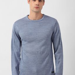 Peter England Casuals Round Neck Acrylic Pullover-picture-13