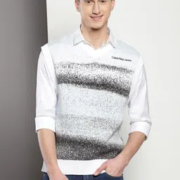 Calvin Klein Abstract Printed Sleeveless Organic Cotton Pullover-image-47