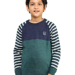 toothless Boys Blue Green Pullover Sweater-image-42