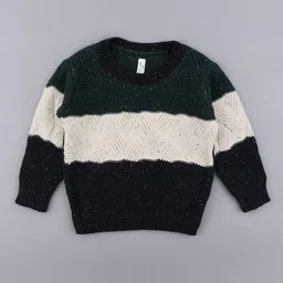 Cot'N Soft Boys Colourblocked Woollen Pullover Sweater-picture-35