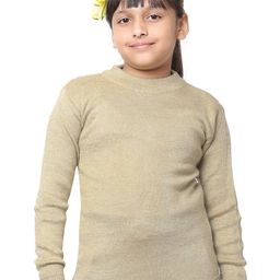 IndiWeaves Girls Round Neck Woollen Pullover Sweater-image-34
