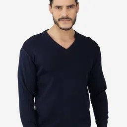 JoE Hazel V-Neck Acrylic Pullover-picture-44