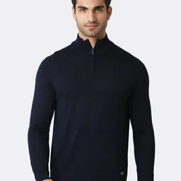 Van Heusen Athleisure Neck Half Zip Sweater-image-30