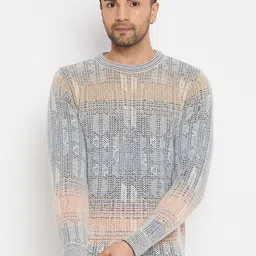 Duke Self Design Acrylic Pullover-picture-11