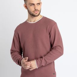Status Quo Ribbed Cotton Pullover Sweater-image-40