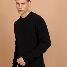 HIGHLANDER Light Weight Round Neck Pullover Acrylic Sweater-image-77
