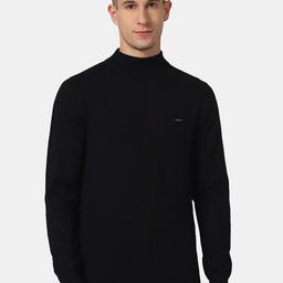 Blackberrys Men Black Solid Pullover-image-87