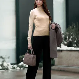 DressBerry Pure Acrylic Solid Pullover-picture-51