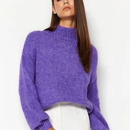 Trendyol Mock Collar Pullover-picture-7