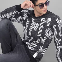 Crimsoune Club Typography Printed Pullover-image-75