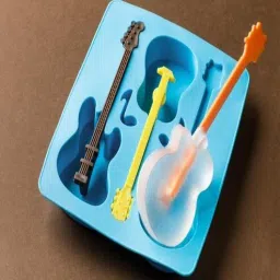 the quirk box Guitar Blue Silicone Ice Tray-picture-26