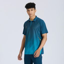 QUICK DRY ADVANCED SHORT SLEEVE CRICKET POLO CP 900 ADULT TURQ-image-91