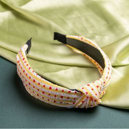 Jewelz Women Yellow & White Hairband-image-73