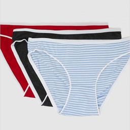 Aila Women Pack of 3 Mid-Rise Basic Briefs-image-9