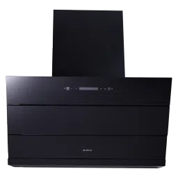 elica EFL 3V 901 BLDC HAC LTW MS NERO 90cm 1500m3/hr Ductless Auto Clean Cabinet/Hob Mounted Chimney with Motion Sensor Control (Black)-picture-1
