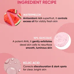 DOT & KEY Watermelon Superglow 10% Glycolic Renew Face Serum with Tranexamic - 20 ml image 4