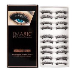 Veoni BELLE 10-Pcs Faux Mink Eyelashes - Medium-image-11