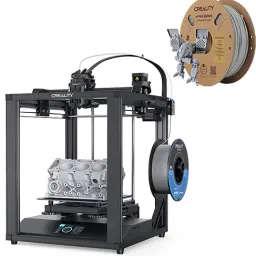 Creality Ender 5 S1 Printer with Grey Hyper PLA 1.75mm 3D Printer-31