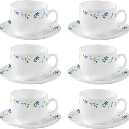 Pack of 12 Opalware 160 ML Twilight Bouquet IRIS-16