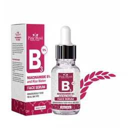 Pink Root Niacinamide 5% & Rice Water Face Serum - 30 ml-53