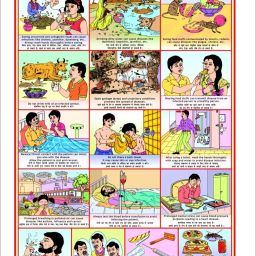 Health chart - Causes of Diseases Photographic Paper-image-21