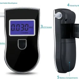real instruments AT818 Breath Analyzer Alcohol Tester Machine Alcohol Tester Analytical Scale Digital Colorimeter image 3