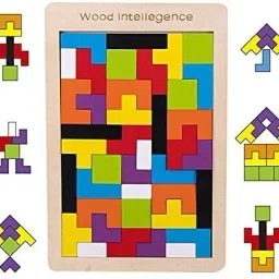 Wood Puzzles Montessori Intelligence STEM Educational Gift for Baby Toddler Kids-image-18