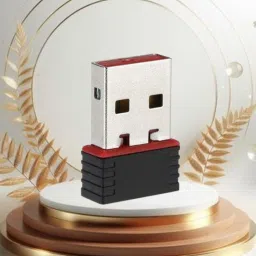 Clairbell Wi-Fi Receiver with Multi-Device Connectivity For All Pc System and LaptopS37 USB Adapter-23