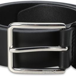 puma Men & Women Casual Black Genuine Leather Belt-picture-48