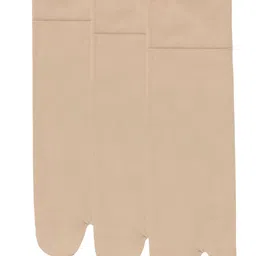N2S NEXT2SKIN Women Pack Of 3 Beige Solid Above Ankle-Length Thumb Socks-43