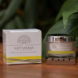 MITVANA Summer Face Cream with Neem & Cucumber - 50 g image 1