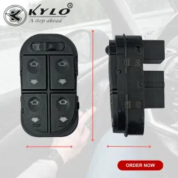 kylo Main Power Window Switch Bolero Old with Window Lock and Black Finish Car Power Window Switch image 5