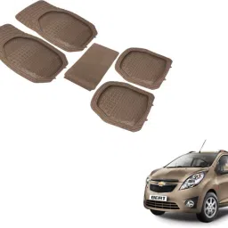 PVC (Polyvinyl Chloride) Standard Mat For Chevrolet Beat-image-91