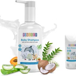 Natural Baby Shampoo Soft and Shiny Baby Hair Wash 210 ML +30 ML Travel Pack-image-73