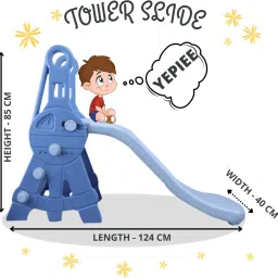 looknsnap Tower Shape - Toy Slide for Kids at Home and School image 3