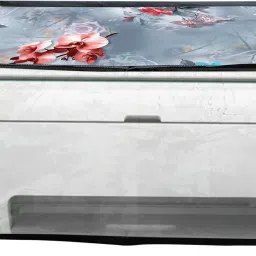 ATP Printer Cover For HP Desk Jet 2623 All in One Printer (Grey Floral Print) Printer Cover-image-84