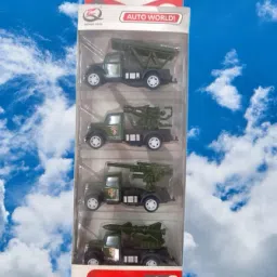 New Auto World Military Die-Cast Vehicle Set 1\55 Scale Pack of 4-image-77