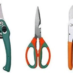 Garden Scissor, Garden Pruner, Garden Cutter Gardening Cut Tools (Set Of 3) Garden Tool Kit-image-43